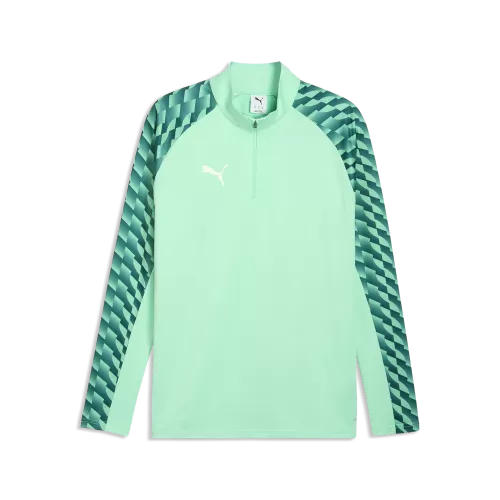 Puma teamLIGA26 Training 14 Zip Top - mint jelly