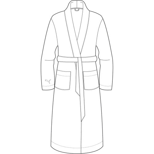 Puma teamADDITIONS Bathrobe - puma white