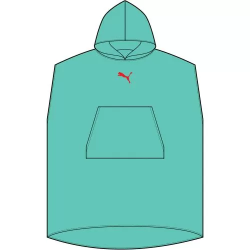 Puma teamADDITIONS Poncho - aquatic