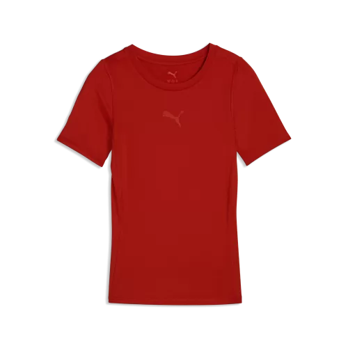 Puma teamLIGA26 Baselayer Tee SS Jr - puma red