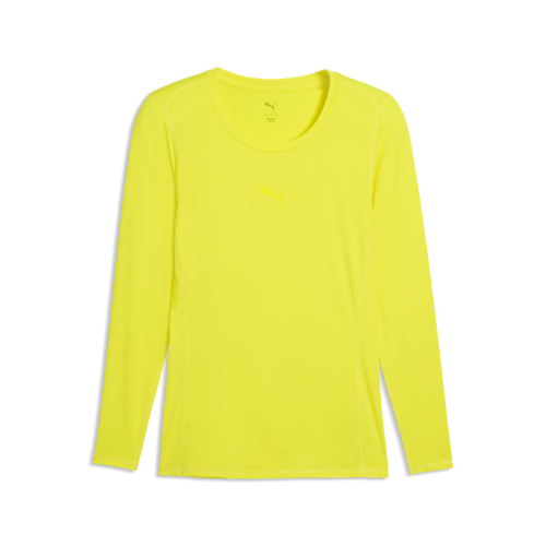 Preview: Puma teamLIGA26 Baselayer Tee LS - fluro yellow pes