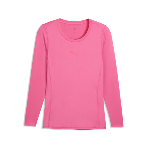 Preview: Puma teamLIGA26 Baselayer Tee LS - fluro pink pes