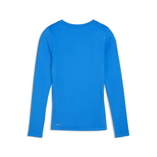Puma teamLIGA26 Baselayer Tee LS Jr - electro royal