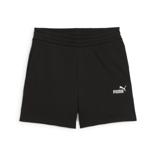 Preview: Puma ESS Small No 1 Logo 5 High-Waist Shorts TR - puma black