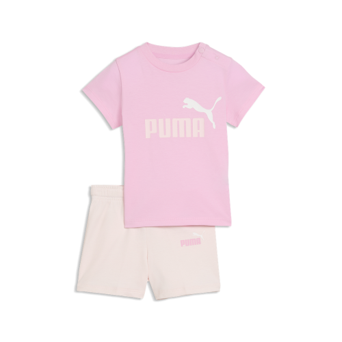 Preview: Puma MINICATS ESS Tee and Shorts Set INF - pink shimmer