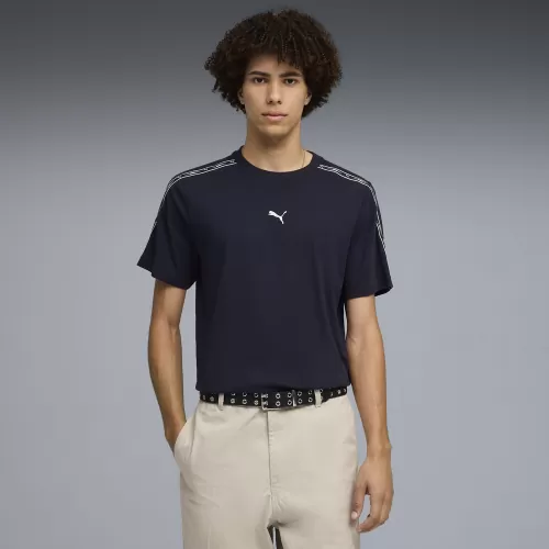 Puma ESS TAPE Tee - new navy
