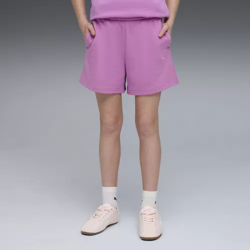Puma ESS High Waist Shorts TR G - mauve pop