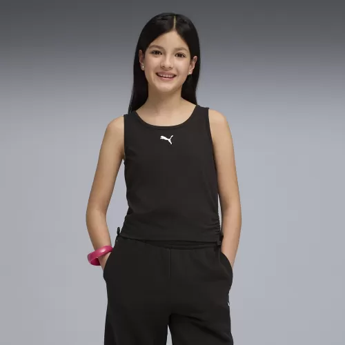 Puma ESS Slim Knotted Tank G - puma black