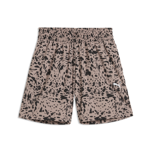Preview: Puma ESS GRAPHIC Animal High-Rise AOP Woven Shorts 4 - sandstone