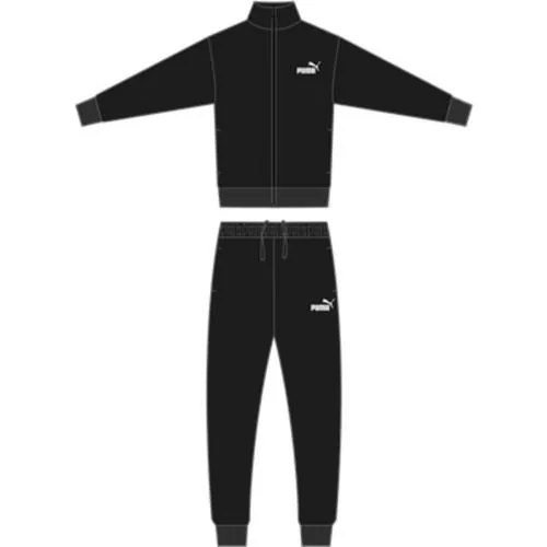 Puma ESS NO1 LOGO Poly Knitted Suit - puma black