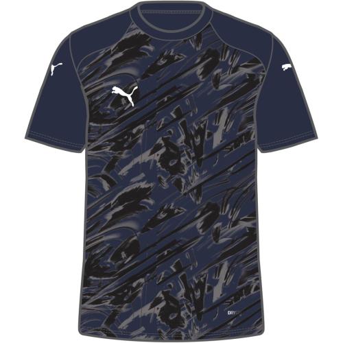 Preview: Puma teamFINAL Graphic Jersey Jr - puma navy