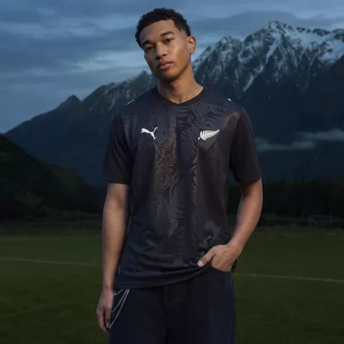 Puma NZ Home Jersey Replica - puma black
