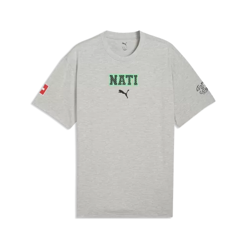 Puma SFV ftblCulture Relaxed Tee - light gray heather