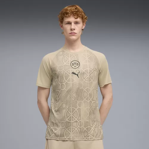 Puma BVB Warm Up Jersey - alabaster
