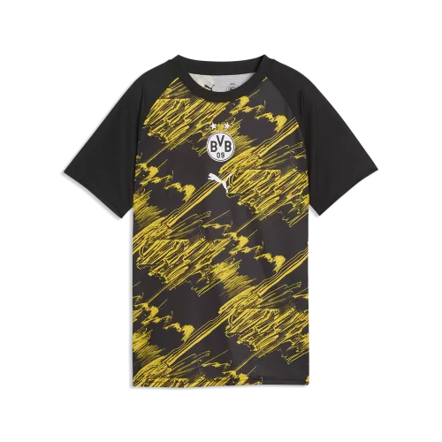 Puma BVB Warm Up Jersey Jr - puma black