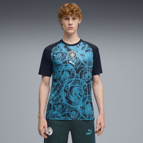 Preview: Puma MCFC Warm Up Jersey - deep navy