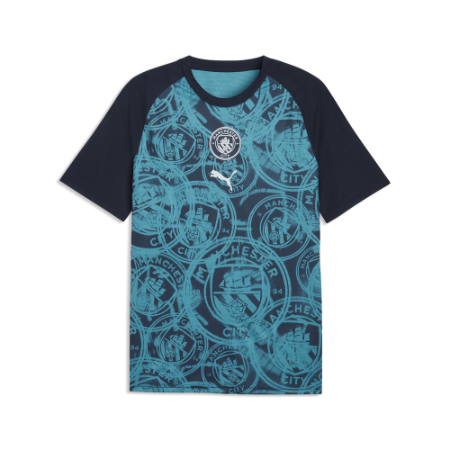 Preview: Puma MCFC Warm Up Jersey - deep navy