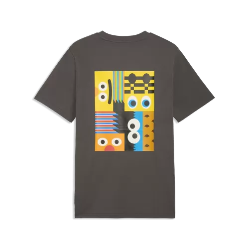 Puma BVB x Sesame Street Tee - shadow gray
