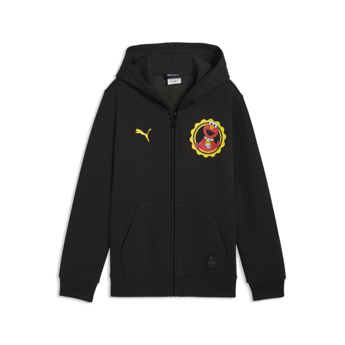 Preview: Puma BVB x Sesame Street FZ Hooded Jacket Jr FL - puma black