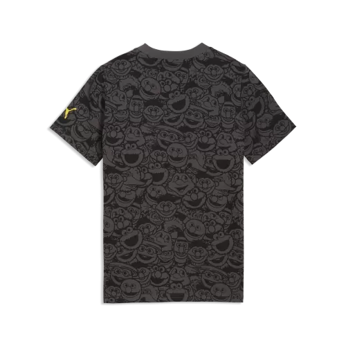 Puma BVB x Sesame Street Tee AOP Jr - puma black