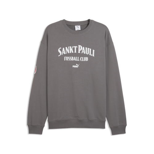 Preview: Puma FCSP Retro Crew Sweat - cool dark gray