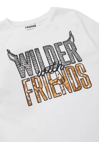 Reima Villimpi Langärmeliges T-Shirt - off white