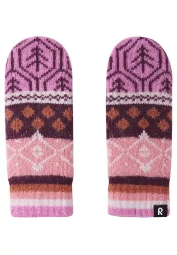 Reima Luminen Mittens (Knitted) - cold pink