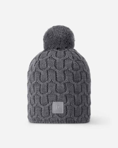Preview: Reima Nyksund Beanie - Melange grey