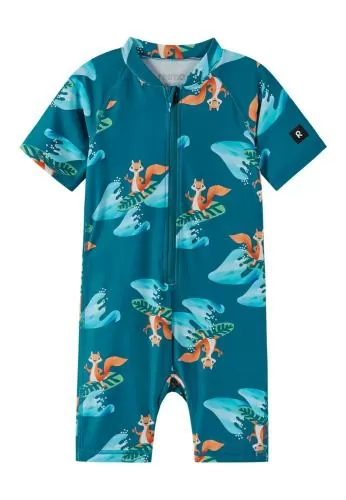 Reima Atlantti Kleinkinder Sonnensicherer Overall - deep ocean