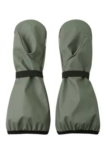 Reima Puro Rain Mittens - greyish green