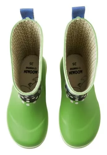 Reima Moomin Magisk Kleinkinder Regenstiefel - greenery