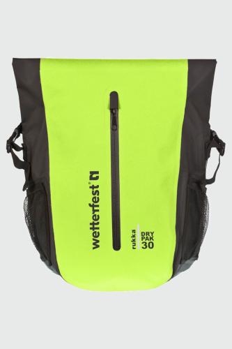 rukka Ebro wetterfest Rucksack - fluorescent lemon