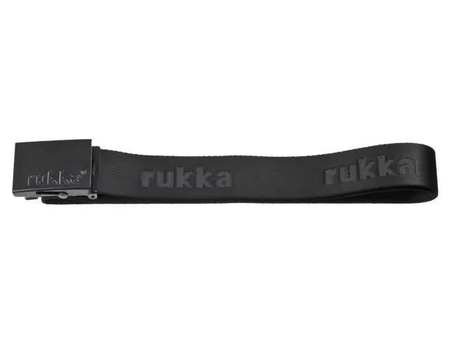 rukka Logo Belt unisex Gürtel mit rukka Logo - black