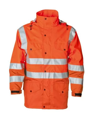 rukka Baltic Security Jacke EN ISO 20471 Kl. 3 fluorescent orange
