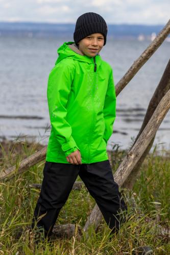 Preview: rukka Kangaroo Kinder Regenhose - black