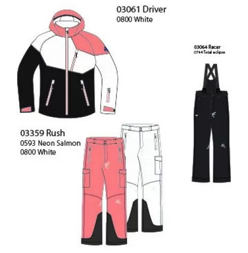 rukka Racer Kinder Skihose total eclipse