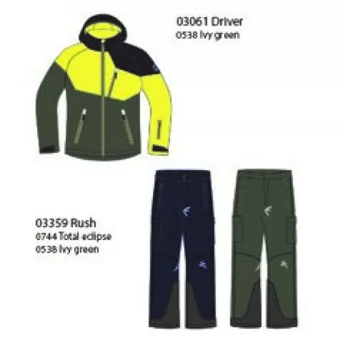 rukka Rush Kinder Skihose black