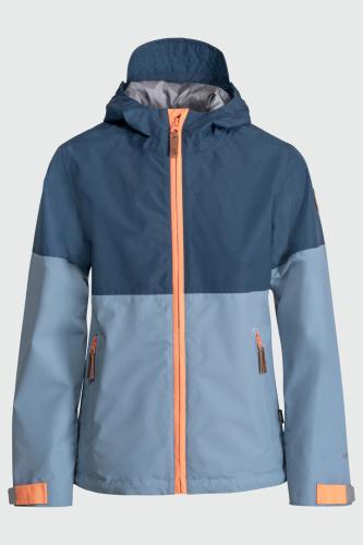 Preview: rukka Puck Kinder Regenjacke - dark denim