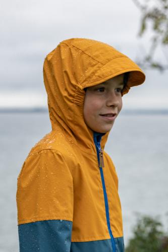 Preview: rukka Puck Kinder Regenjacke - dark denim