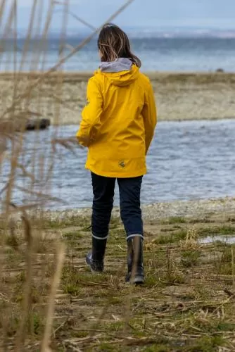 rukka June Kinder Regenjacke - yellow