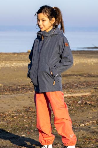 rukka Spyke Kinder Regenhose - blue surf