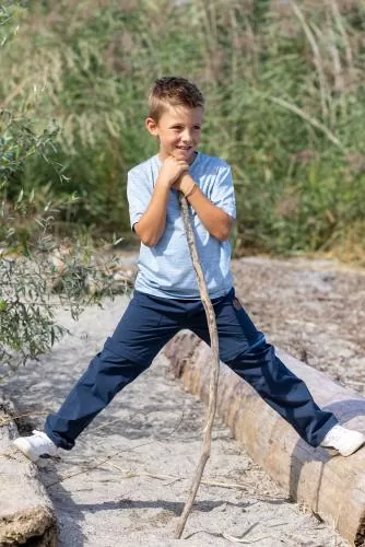 rukka Trek Kinder Wanderhose - total eclipse