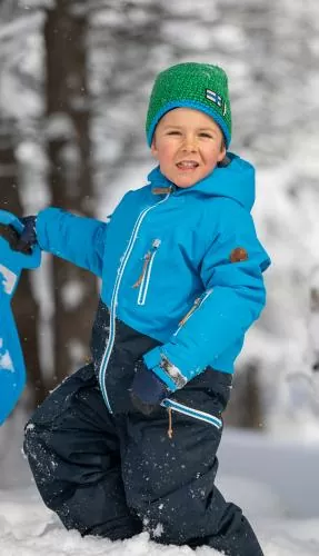 rukka Caspar Kinder Winter Overall - faded denim