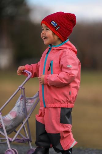 rukka Dinu Kinder Regen Latzhose dress blue