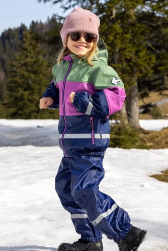 Preview: rukka Mogli Kinder Winterregenjacke - navy