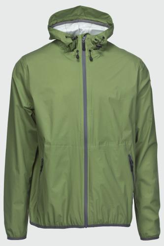 Preview: rukka Shelter Herren Regenjacke - vineyard green