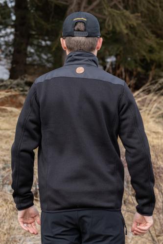 Preview: rukka Ennio Herren Fleece Jacke - black