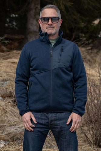 Preview: rukka Ennio Herren Fleece Jacke - black