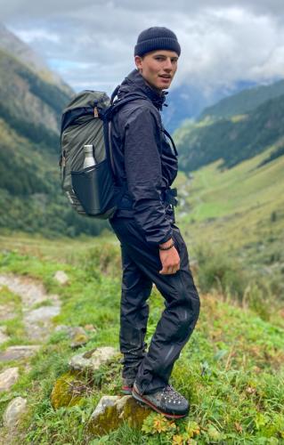 Preview: rukka Lomo Herren Regenhose - black