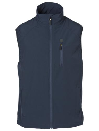 Preview: rukka Guido Herren Soft Shell Gilet - total eclipse